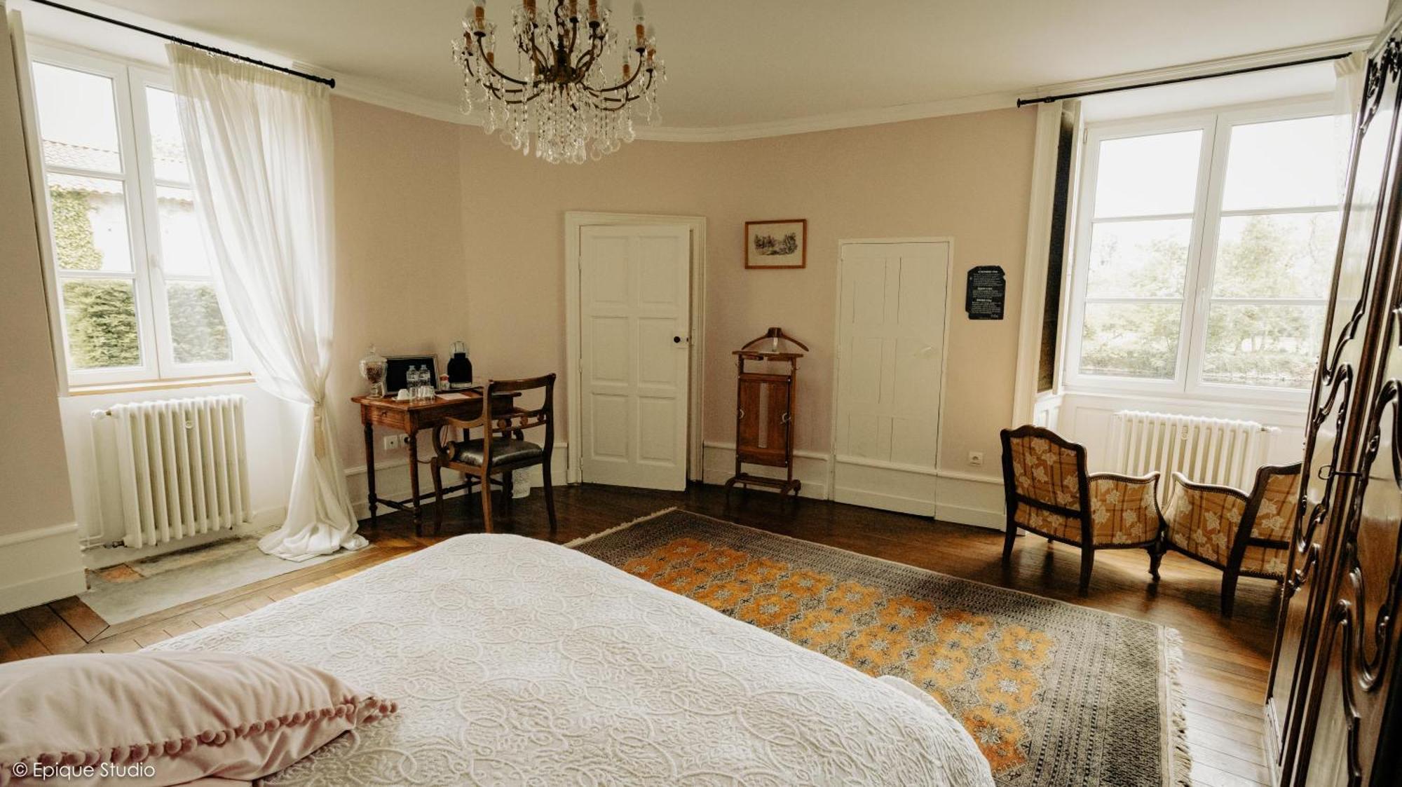 Chateau De La Preuille Bed & Breakfast Montaigu-Vendee Exterior foto